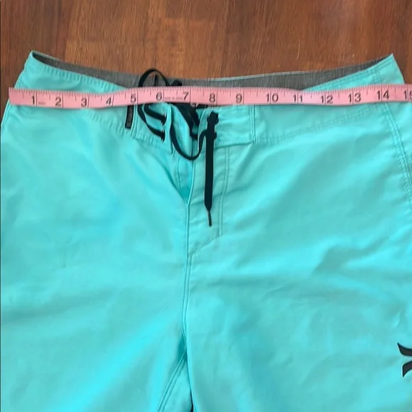 Hurley Blue and Black Board Shorts Swimwear - Picture 4 of 6